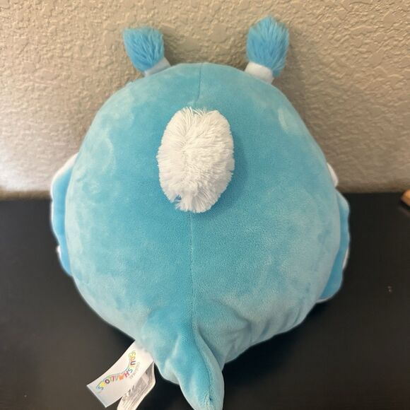 Squishmallow Josa 8 inch Sea Slug Blue Turquoise Stuffed Plush - Picture 2 of 8